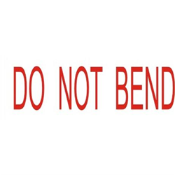 DESKMATE PRE-INKED OFFICE STAMP DO NOT BEND RED