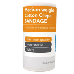 AeroCrepe 100mmx4m Medium Cotton Crepe Bandage
