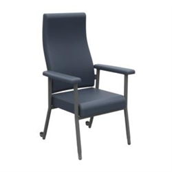 Katie Grey High Back Chair