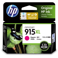 HP #915XL Magenta Ink Cartridges