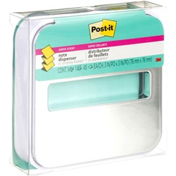 Post-It STL-330-W Pop Up Dispenser Steel Top White Base Include 1 Pad