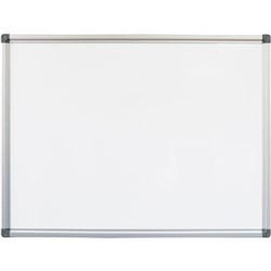 Rapidline Porcelain Whiteboard 1800W x 1200mmH Aluminium Frame