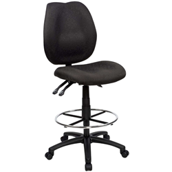 SABINA DRAFTING CHAIR Black 