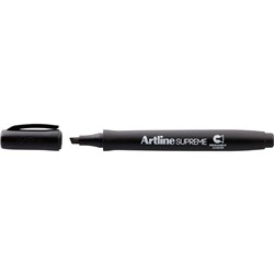 ARTLINE SUPREME PERMANENT Marker Chisel Black