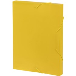 Marbig A4 Yellow Document Box