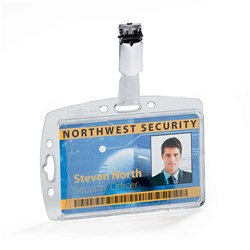 Durable ID Security Pass Holder Set Pack Of 10