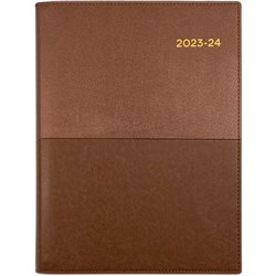 Collins Vanessa Financial Year Diary A4 Day to Page Brown