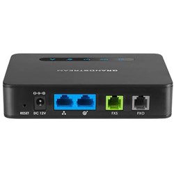Grandstream HT813 Telephone Adapter Two Port VoIP Gateway 1 FXS 1 FXO with NAT router