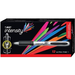 Bic Intensity Permanent Marker Ultra Fine Black