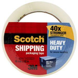 Scotch 3850-AU 48mmx50m Heavy Duty Shipping Packaging Tape