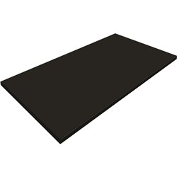 SM France Rectangle Table Top Indoor Outdoor Use 1200W x  800mmD Black