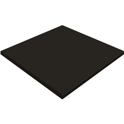 SM France Square Table Top Indoor Outdoor Use 800W x  800mmD Black
