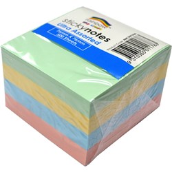 Rainbow My Craft Sticky Notes 76 x 76mm Ultra Assorted 500 Sheets