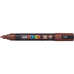 Uni Posca Paint Marker PC-5M  Medium 2.5mm Bullet Tip  Cacao Brown