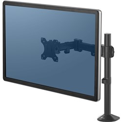 Fellowes Reflex  Single Monitor Arm Black