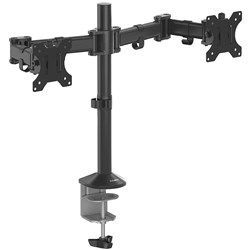 Fellowes Reflex  Dual Monitor Arm Black