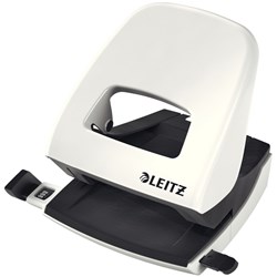 Leitz Nexxt Wow 2 Hole Punch 30 Sheet Capacity White 