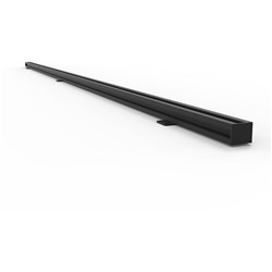 Rapidline Deluxe Back To Back  Workstation Infill Panels 1500W x 30D x 30mmH Black