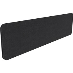 Rapidline Desk Mounted Eco  Panel Screen 1490W x 27D x 400mmH Black