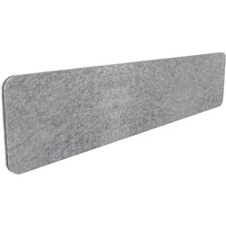 Rapidline Desk Mounted Eco  Panel Screen 1790W x 27D x 400mmH Marble Grey