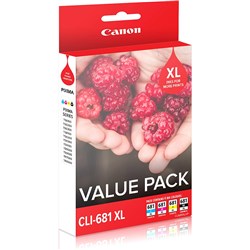 Canon CLI681XL Ink Cartridge Value Pack