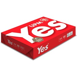 Yes Copy Paper A4 80gsm White Ream of 500 Sheets 