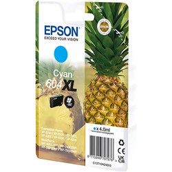 Epson 604XL Ink Cartridge Cyan 