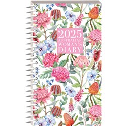 Hinkler Australian Women's Slimline Diary Week To View Floral