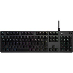 Logitech G512 Carbon Lightsync RGB Mechanical Clicky Gaming Keyboard with GX Blue Switches