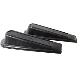Compass Door Wedge Black Pack of 2 