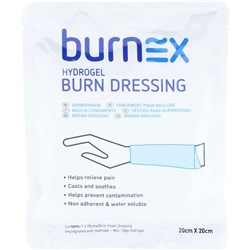 Burnex Burn Hydrogel Dressing 20 x 20cm 