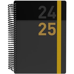 Collins Delta Financial Year Diary A5 Day To Page Yellow