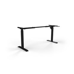 OLG QuickStand Height  Adjustable Desk Frame Only 1500Wx800Dx695-1175mmH Black