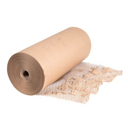 Marbig Professional Honeycomb Paper Roll 500mm x 250m Brown 