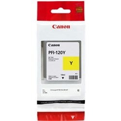 Canon PFI-120Y Ink Cartridge Yellow 