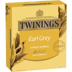 Twinings Earl Grey Tea Bags Box Of 100 