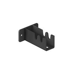 Rapidline Casa Executive Rail Bracket Black Set Of 2 