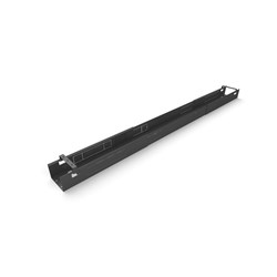 Rapidline Telescopic Desk Mount Cable Tray Black 