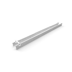 Rapidline Telescopic Desk Mount Cable Tray White 