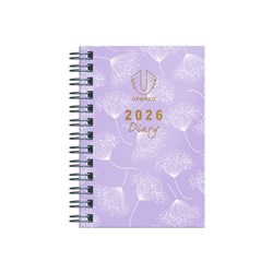 Upward Fashion Diary A7 Week To View Lavender 