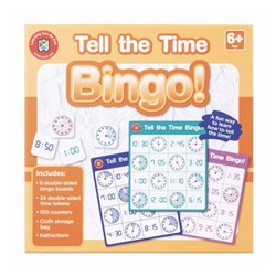 Learning Can Be Fun Tell the Time Bingo 