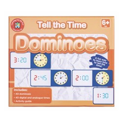 Learning Can Be Fun Tell the Time Dominoes 