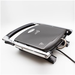 Nero 4 Slice Sandwich Press Black And Silver 