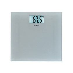 Propert Reflections Glass Digital Bathroom Scale Silver 