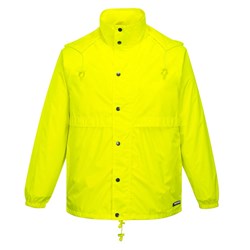 Huski Stratus Rain Jacket Medium Yellow 