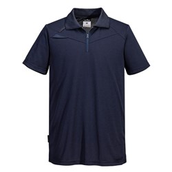 Portwest DX4 Polo Shirt Short Sleeve 2XL Navy 