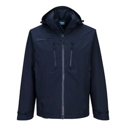 Portwest DX4 Rain Jacket Large Navy 