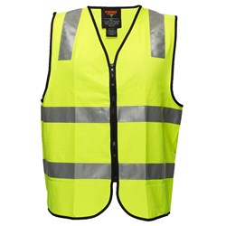 Portwest Hi-Vis Zipped Vest XL Yellow 
