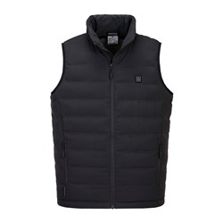 Portwest Ultrasonic Heated Tunnel Vest Small Black 