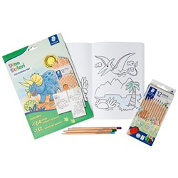 Staedtler Small Format Colouring Set Dino Safari 